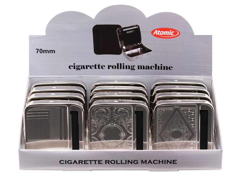 Tabakera  motalica rolling silver 1/12