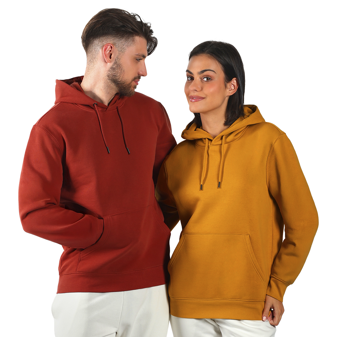 Dukserica sa kapuljačom, od organskog pamuka, 350 g/m2