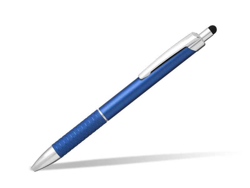 STYLUS, metalna “touch” hemijska olovka, plava (blue)