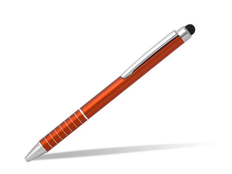 TOUCH, metalna hemijska “touch” olovka, narandžasta (orange)