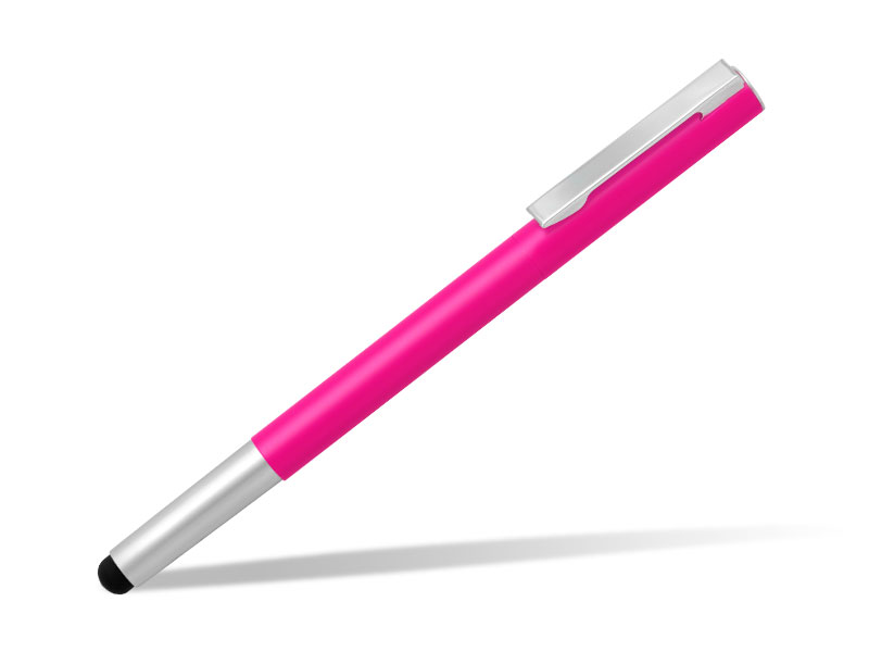 CLIO, metalna ”touch” hemijska olovka, pink (pink)