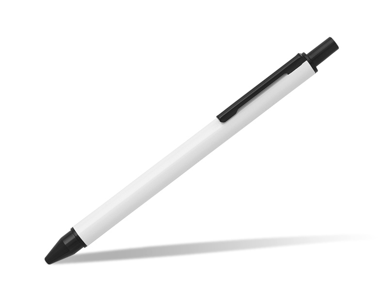 ELIOT, metalna hemijska olovka, bela (white)