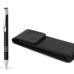 SPEKTAR, Metalna tehnička i hemijska olovka u setu, crna (black)