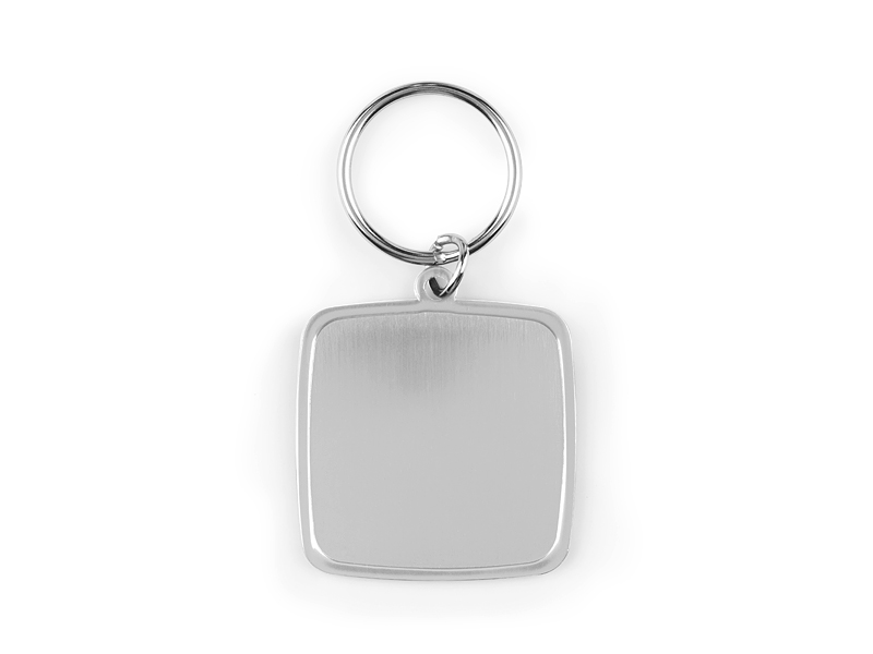 TITAN, metalni privezak za ključeve, srebrni (silver)