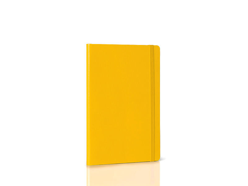 TOTO, A5 notes sa elastičnom trakom, žuta (yellow)