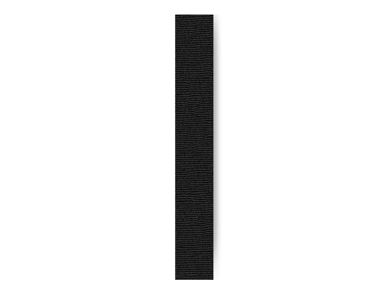 MC BAND, elastična traka za notese sa držačem olovke, crna (black)