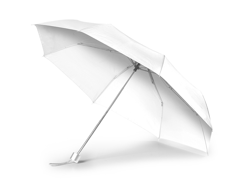 SUPER MINI, sklopivi kišobran sa ručnim otvaranjem, beli (white)