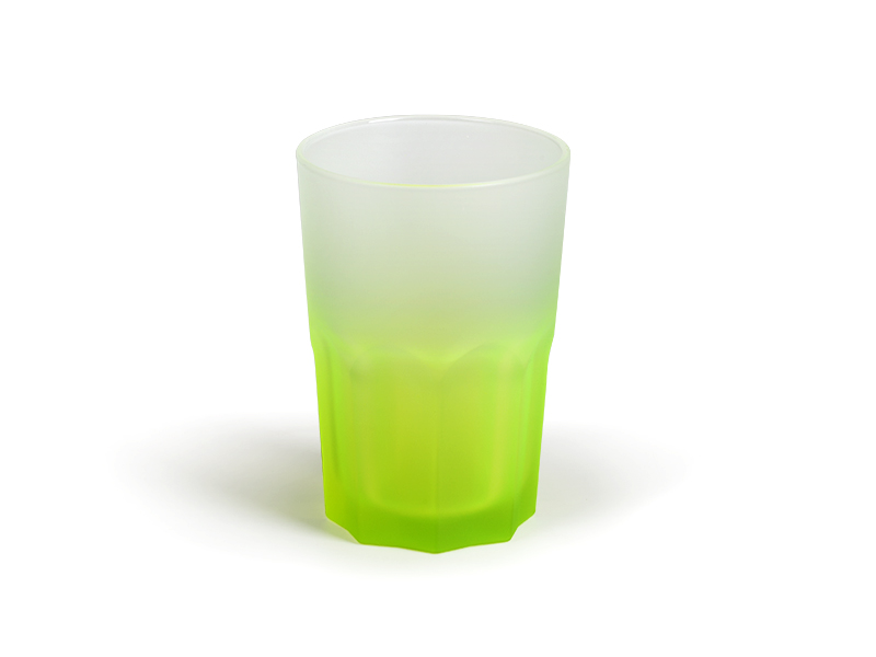 TECHNO, Luminarc staklena čaša, 400 ml, neon žuta (neon yellow)