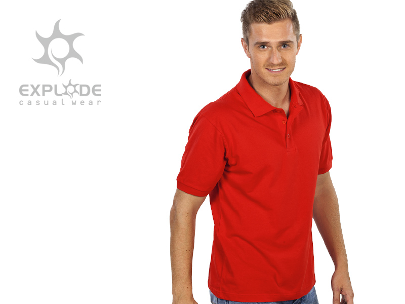 AZZURRO, polo majica, crvena (red)