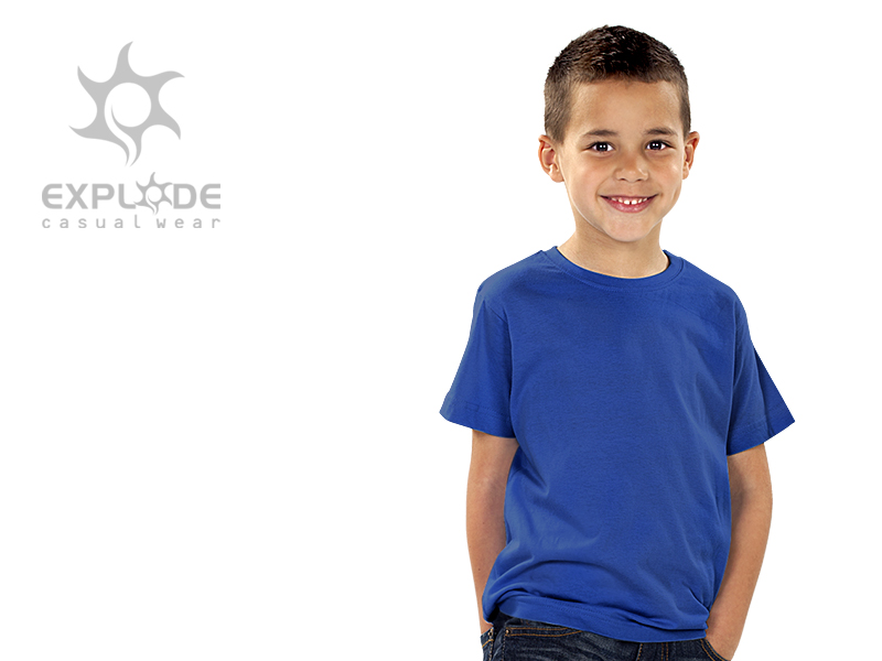 MASTER KIDS, pamučna dečija majica, rojal plava (rojal blue)