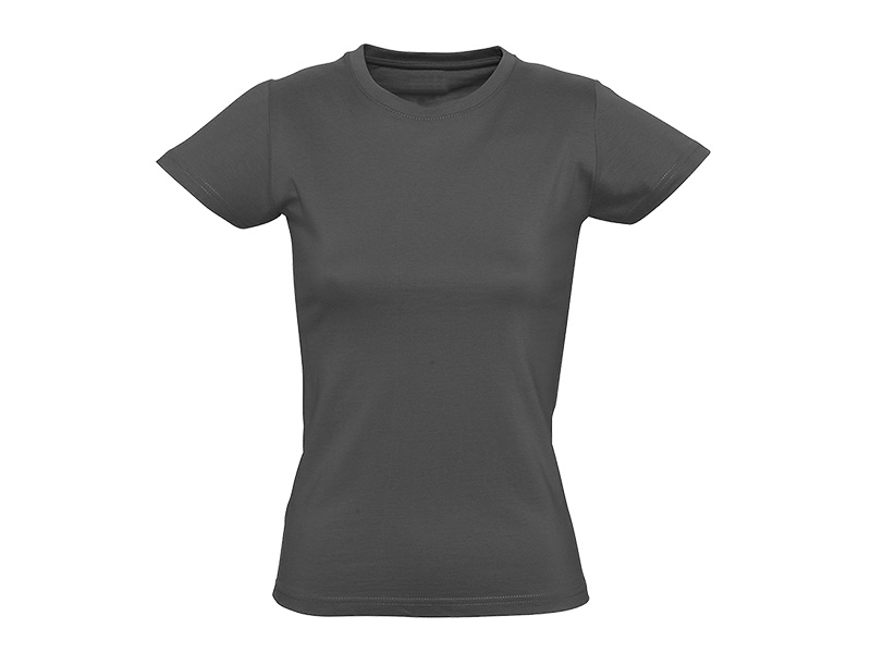 PREMIA, ženska majica kratkih rukava, tamno siva (dark gray)