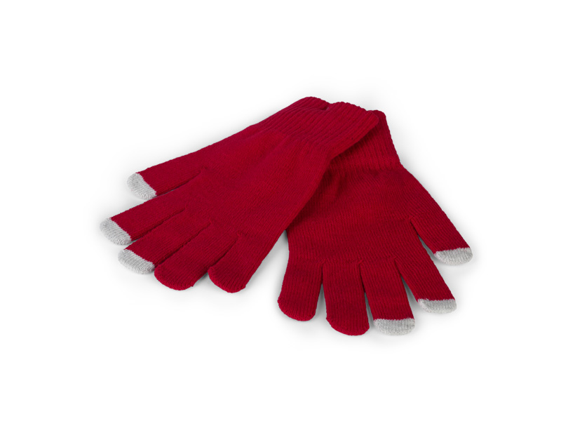 TOUCH GLOVE, rukavice za “touch screen”, crvene (red)