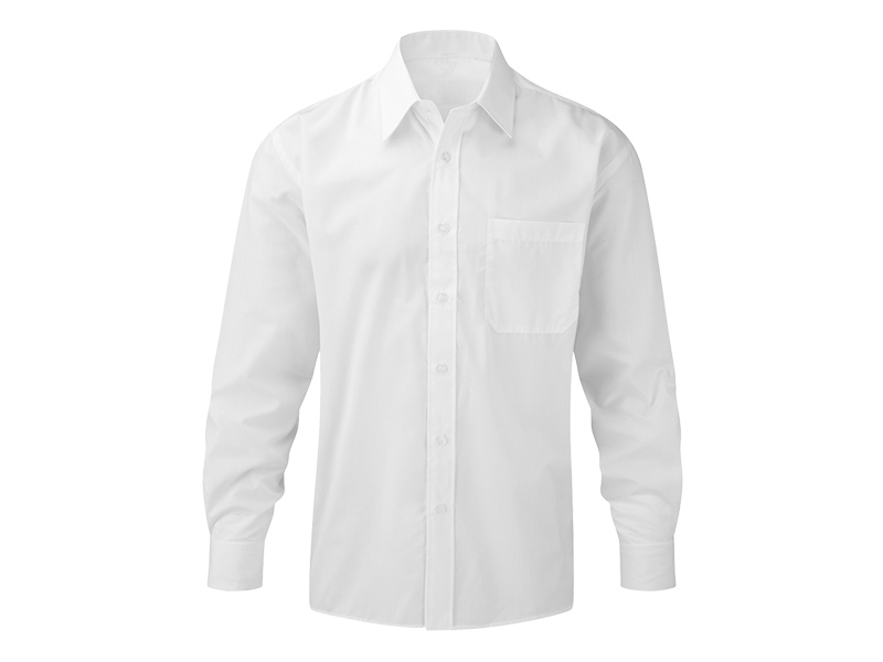 BUSINESS LSL MEN, muška košulja dugih rukava, bela (white)