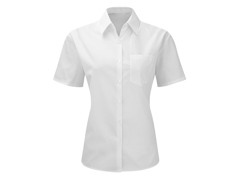 BUSINESS SSL WOMEN, ženska košulja kratkih rukava, bela (white)