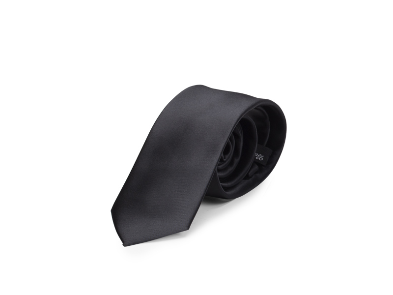 KENT, kravata, crna (black)